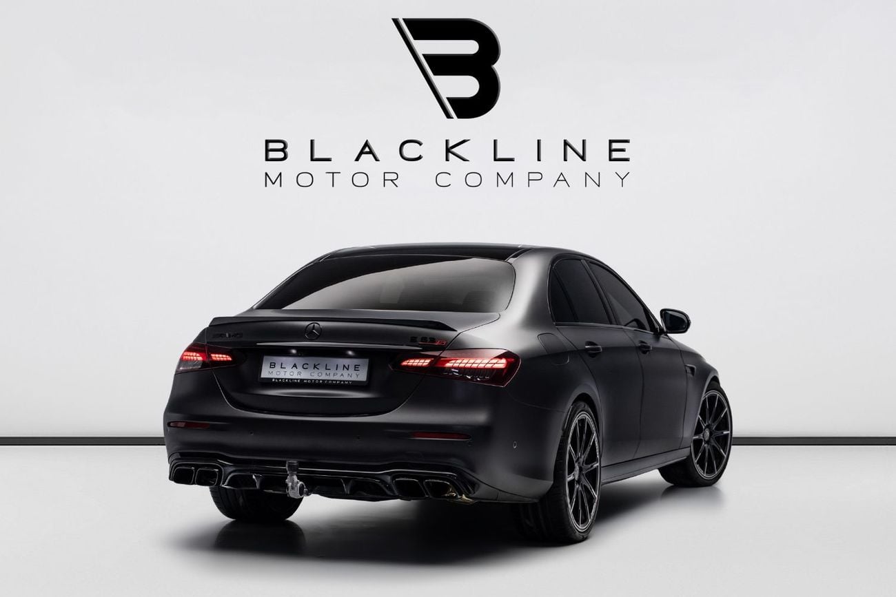 مرسيدس بنز E 63S 2022 Mercedes E63s AMG, 4.0 TC V8, 4WD, 603 bhp, 9 Speed Automatic