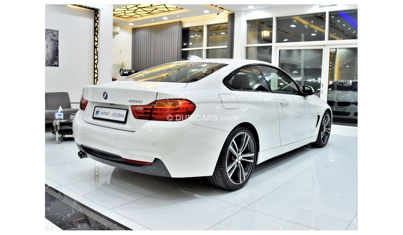 BMW 428i EXCELLENT DEAL for our BMW 428i M-Kit ( 2016 Model ) in White Color GCC Specs