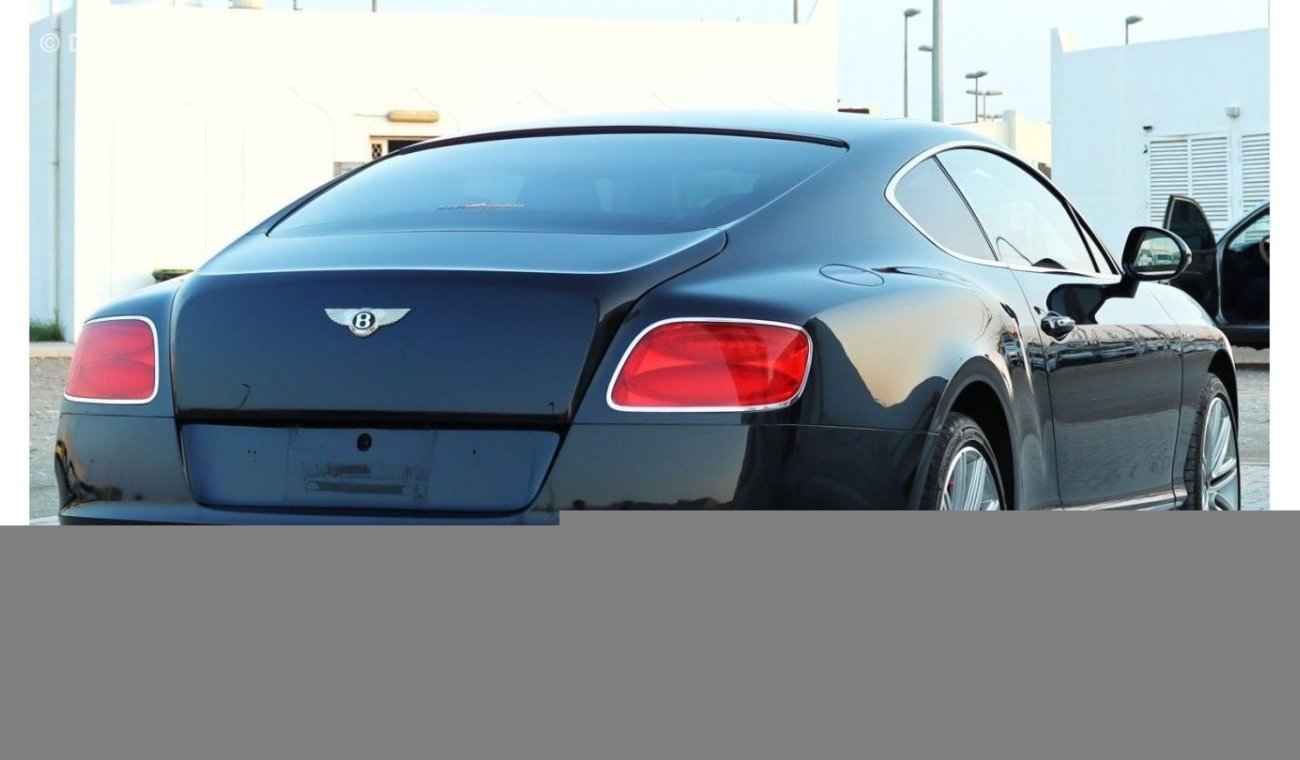 Bentley Continental GT Bentley Continental GT 2013 GCC in excellent condition