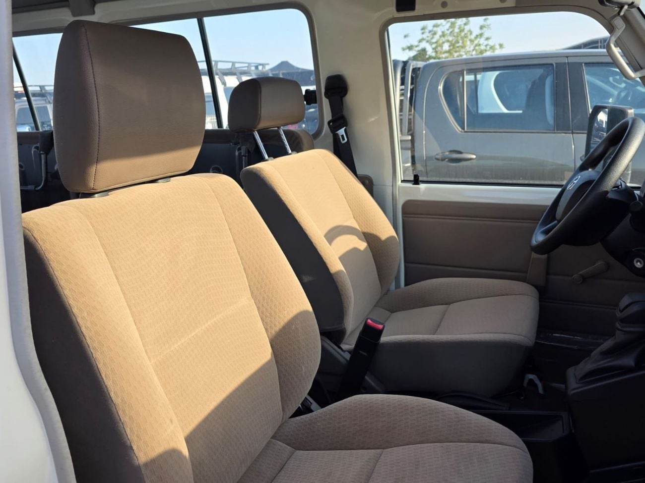 Toyota Land Cruiser DLX Diesel 2.8 liter ,Automatic gear ,Manual  Windows ,Left Hand Drive