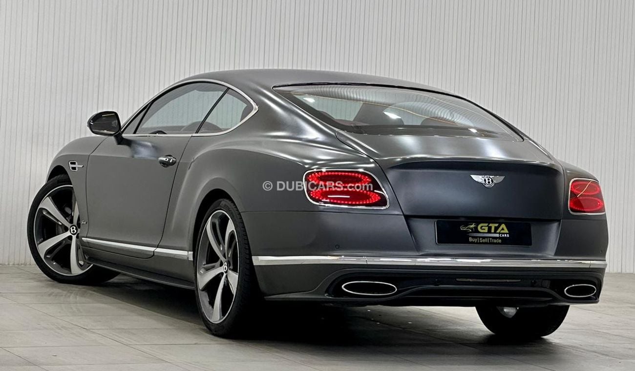 Bentley Continental GT 2016 Bentley Continental GT Speed, Warranty, Full Service History, Low Kms, GCC