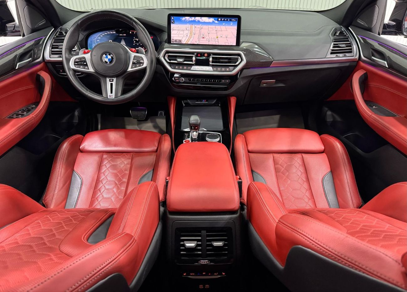 بي أم دبليو X4M Competition 3.0L (503 HP) 2022 BMW X4M Competition - Akrapovic Exhaust, Mar 2027 BMW Warranty + Serv