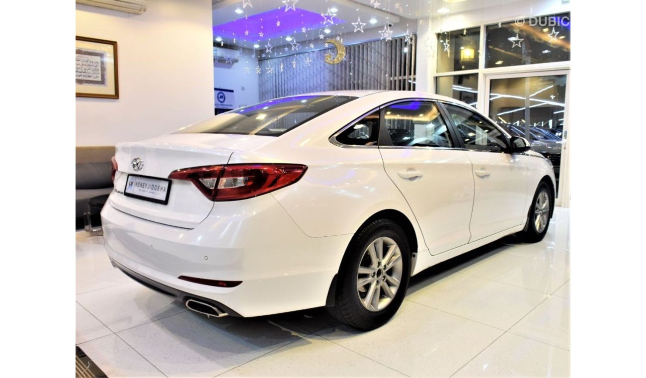 هيونداي سوناتا AMAZING Hyundai Sonata 2015 Model!! in White Color! GCC Specs