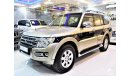 Mitsubishi Pajero ONLY 30000 KM!!! Mitsubishi Pajero GLS 2015 Model!! in Gold Color! GCC Specs