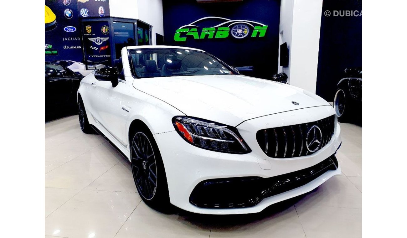 Mercedes-Benz C 63 Coupe CONVERTIBLE - 2019 - 2,500 KMS ONLY -3YEARS WARRANTY OR 100KMS - ( 4,660 AED PER MONTH )