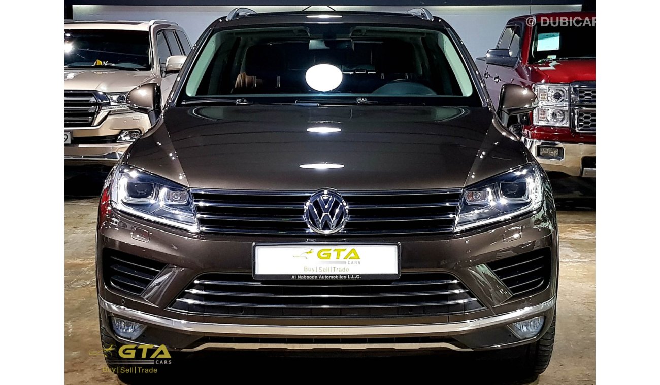 فولكس واجن طوارق 2016 Volkswagen Touareg, Warranty, Full Service History, GCC, Low Kms