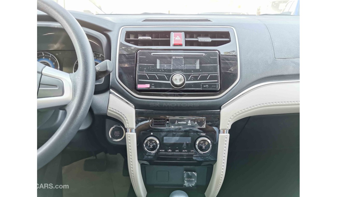 Toyota Rush 1.5L 4CY Petrol, 17" Rims, Front & Rear A/C, Roof A/C Ventilators, USB-AUX (CODE # TRGC02)