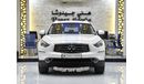 Infiniti QX70 EXCELLENT DEAL for our Infiniti QX70 ( 2015 Model ) in White Color GCC Specs