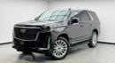 Cadillac Escalade 2022 Cadillac Escalade Premium, Cadillac Warranty+Full Service History, GCC Specs.