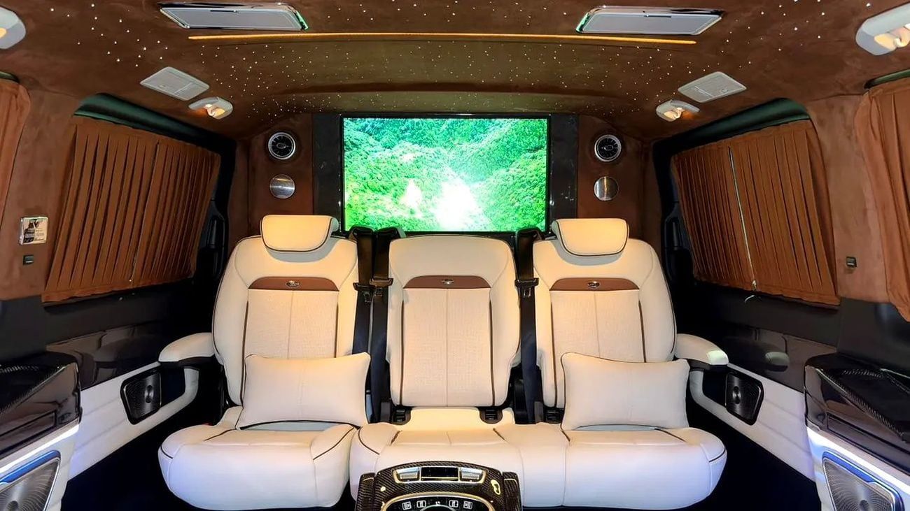 Mercedes Benz V300 NEW ARRIVAL 2026 MODEL VIP MERCEDES GCC V300 with ADDITIONAL REAR AC - 2 Years Warranty by VLINE