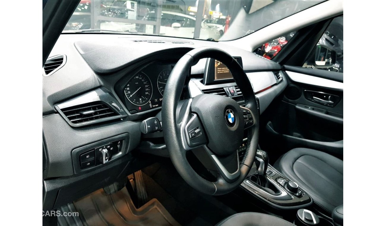 BMW 218i BMW 218I 2016 WITH ONLY 1000KM IN IMMACULATE CONDITION FOR 79K AED WITH FREE WARRANTY INSURANCE REG.
