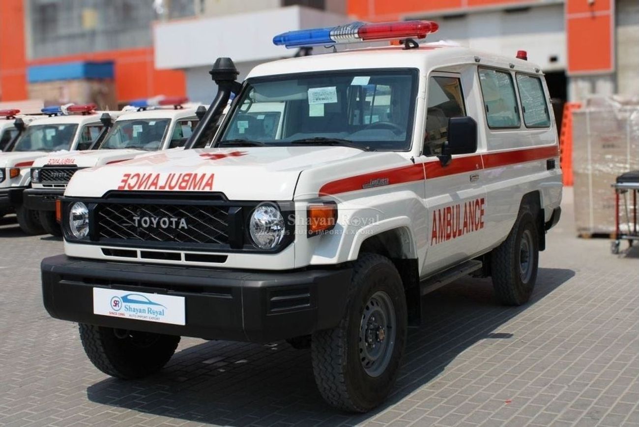 Toyota Land Cruiser 70 LHD LC78 AMBULANCE  4.2L DSL V6 4WD 3DR MT 2025MY | FOR EXPORT