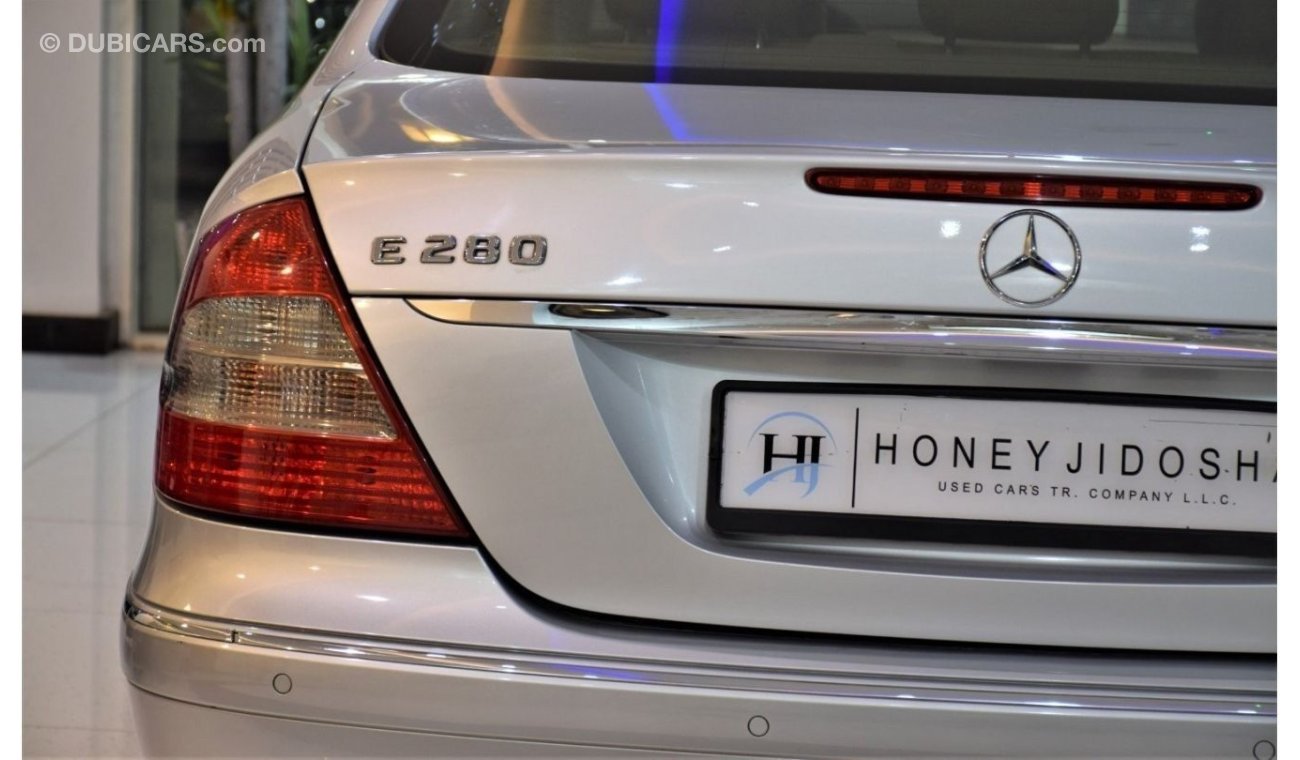 Mercedes-Benz E 280 EXCELLENT DEAL for our Mercedes Benz E280 ELEGANCE ( 2007 Model! ) in Silver Color! GCC Specs