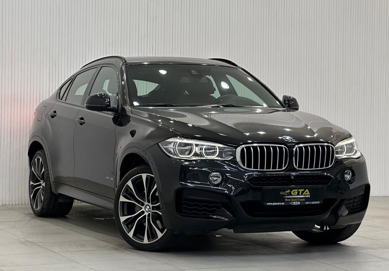 BMW X6 50i M Sport 2018 BMW X6 xDrive50i M-Sport, Warranty, Full Service History, Full Options, GCC