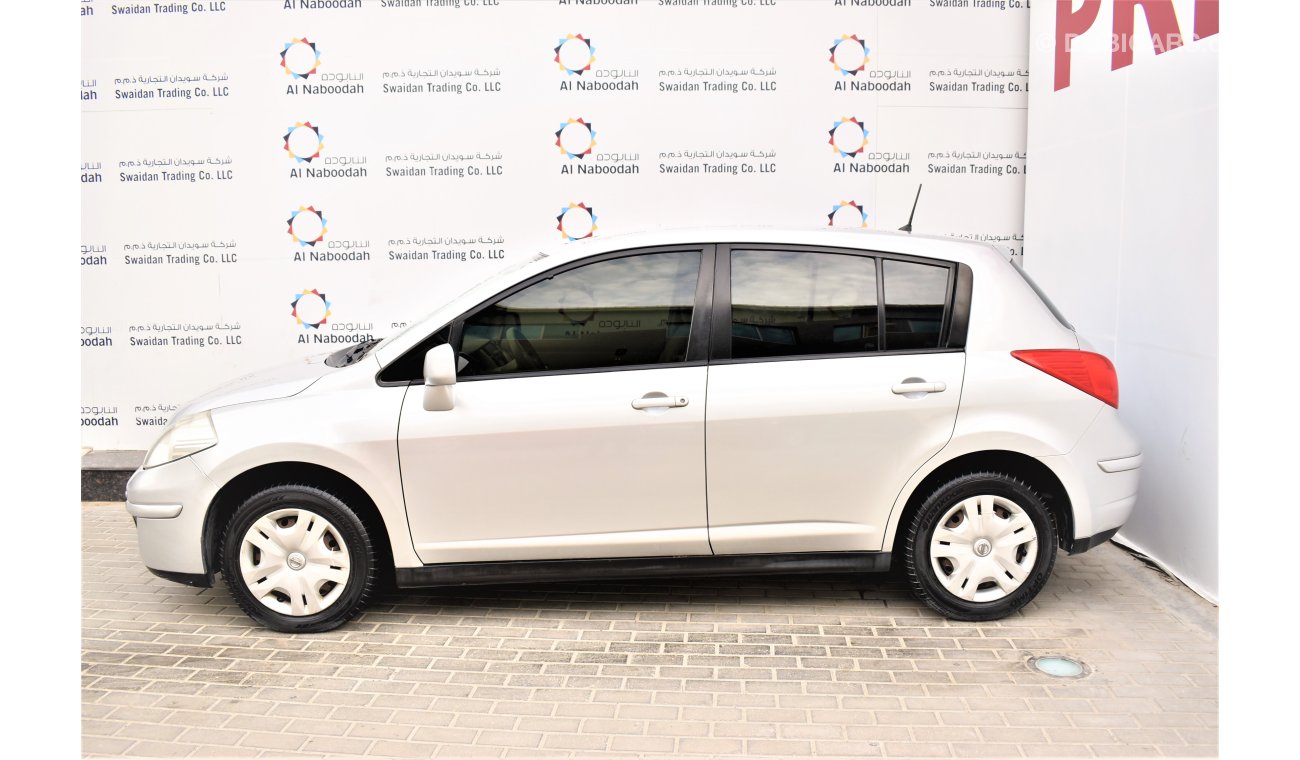 Nissan Tiida 1.8L S 2013 GCC SPECS WITH FRONT & REAR PARKING SENSORS