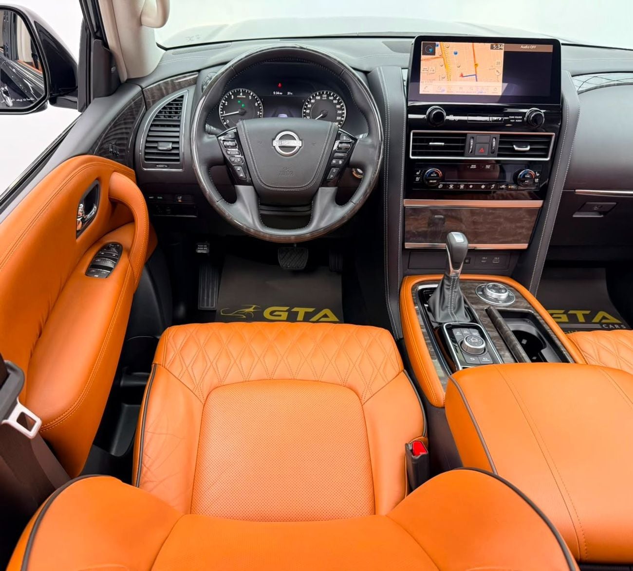 نيسان باترول 2022 Nissan Patrol LE Platinum, 12/2027 Nissan Warranty, Full Nissan Service History, GCC