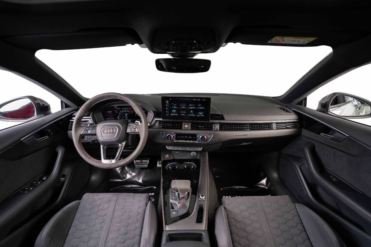 Audi RS5 STANDARD Competition Package-RS Carbon Fiber Sports Seats-Al Nabooda service contract