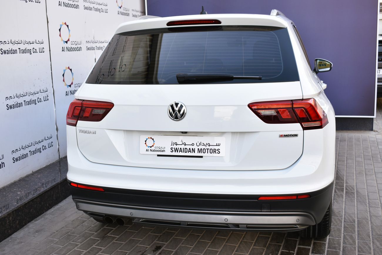 Volkswagen Tiguan AED 1349 PM | 2.0L SE 4MOTION 2019 GCC DEALER WARRANTY