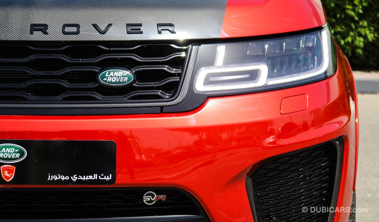 Land Rover Range Rover Sport SVR (RAMADAN OFFER ) 2021 CARBON FIBER FULL OPTION