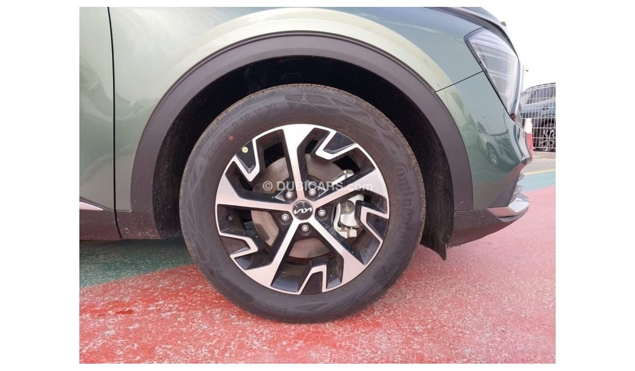 Kia Sportage for Local Use ((HIGH Line)) Turbo 1.6l petrol FWD 2022  Green color , Heated  seats ,Electric tailga
