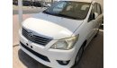 Toyota Innova 2013. Low mileage