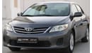 Toyota Corolla XLI Toyota Corolla 2013 GCC, in excellent condition, without accidents