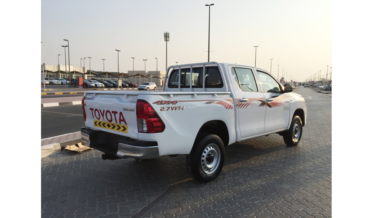 Toyota Hilux 4X4 DOUBLE CABIN PICK UP BASIC GCC SPECS