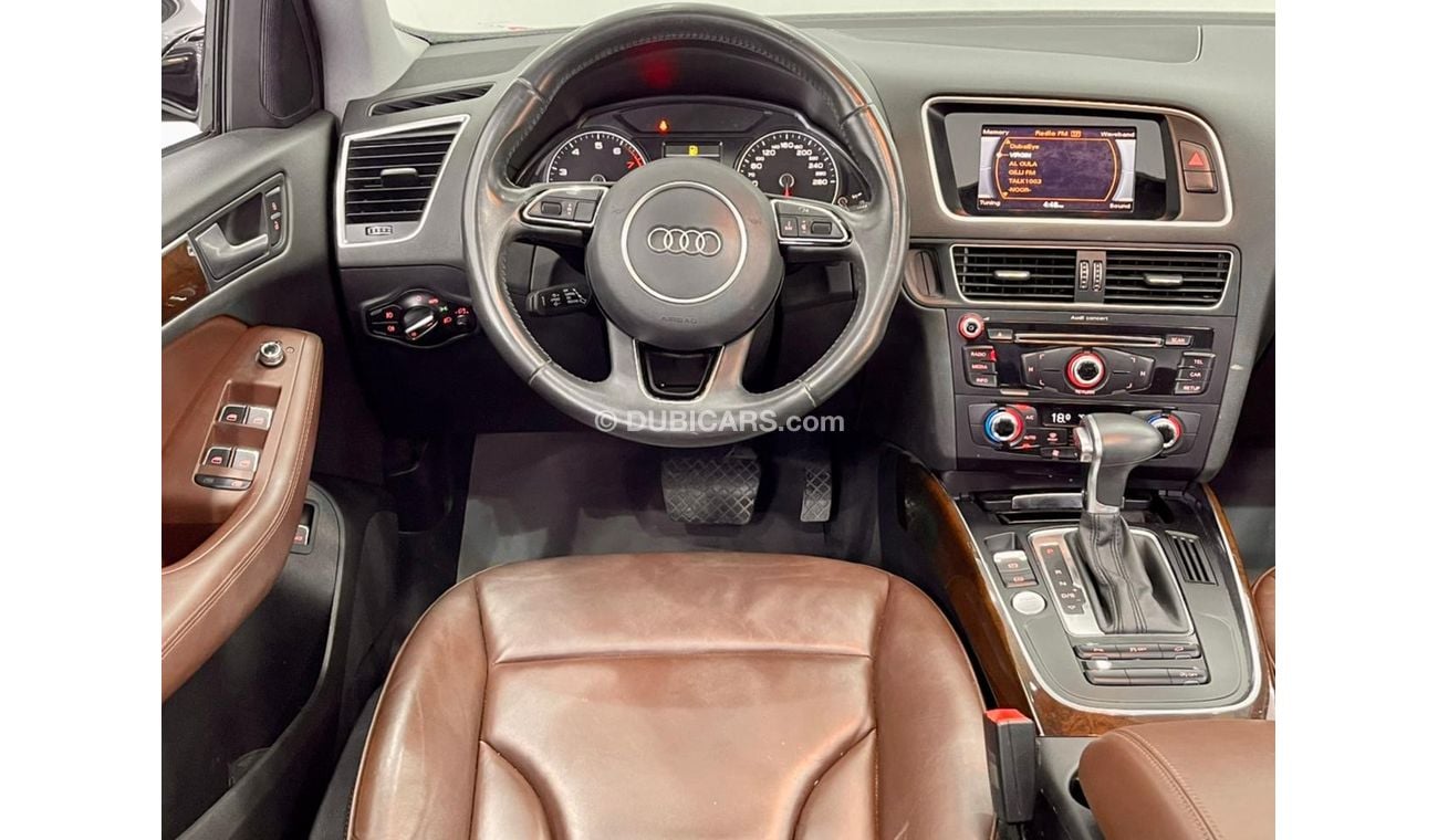 Audi Q5 40 TFSI S-Line 2016 Audi Q5 S-line 40TFSI Quattro, Service History, Warranty, GCC