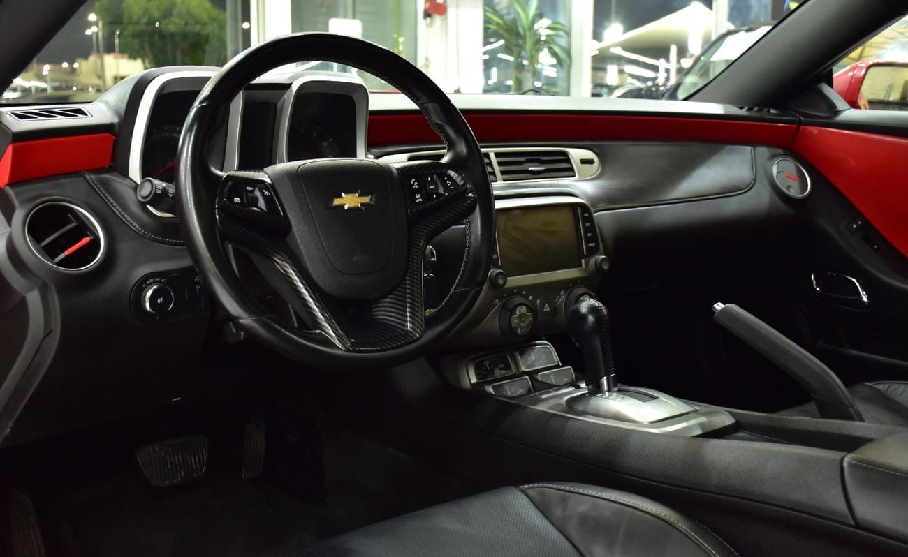 Chevrolet Camaro EXCELLENT DEAL for our Chevrolet Camaro ( 2014 Model ) in Red Color GCC Specs