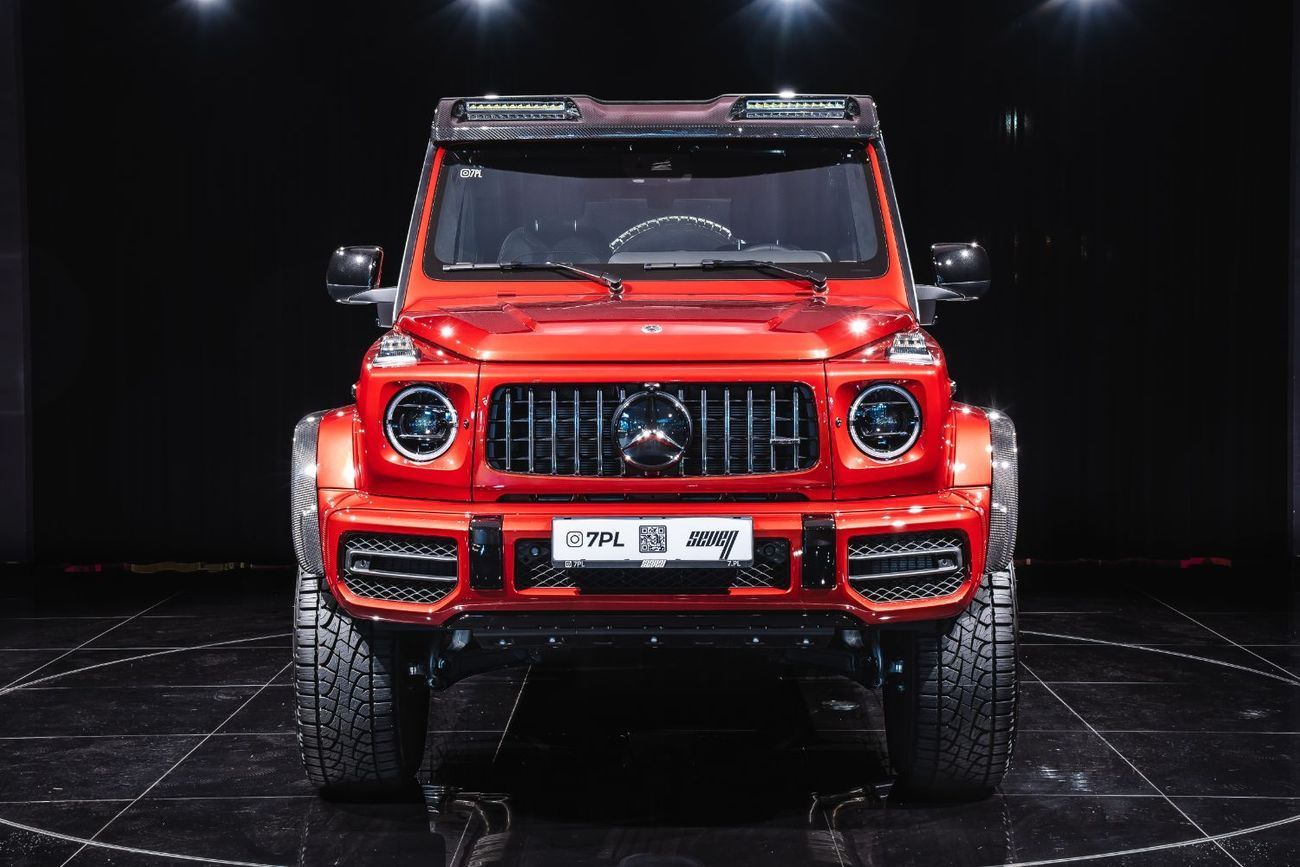 مرسيدس بنز G 63 AMG 4X4² Mercedes-Benz AMG G63 4x4² + Night II + Superior + TV