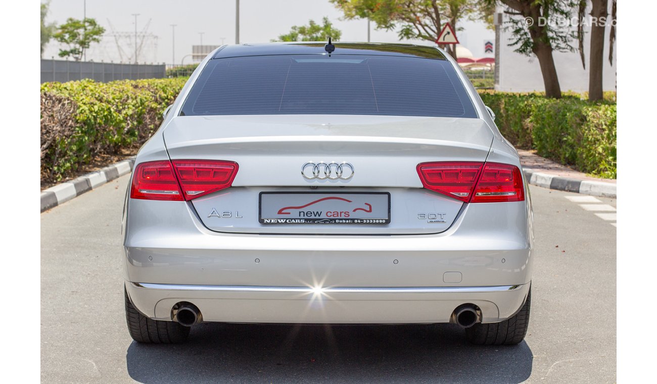 أودي A8 AUDI A8L - 2013 - GCC - ZERO DOWN PAYMENT - 1820 AED/MONTHLY - 1 YEAR WARRANTY