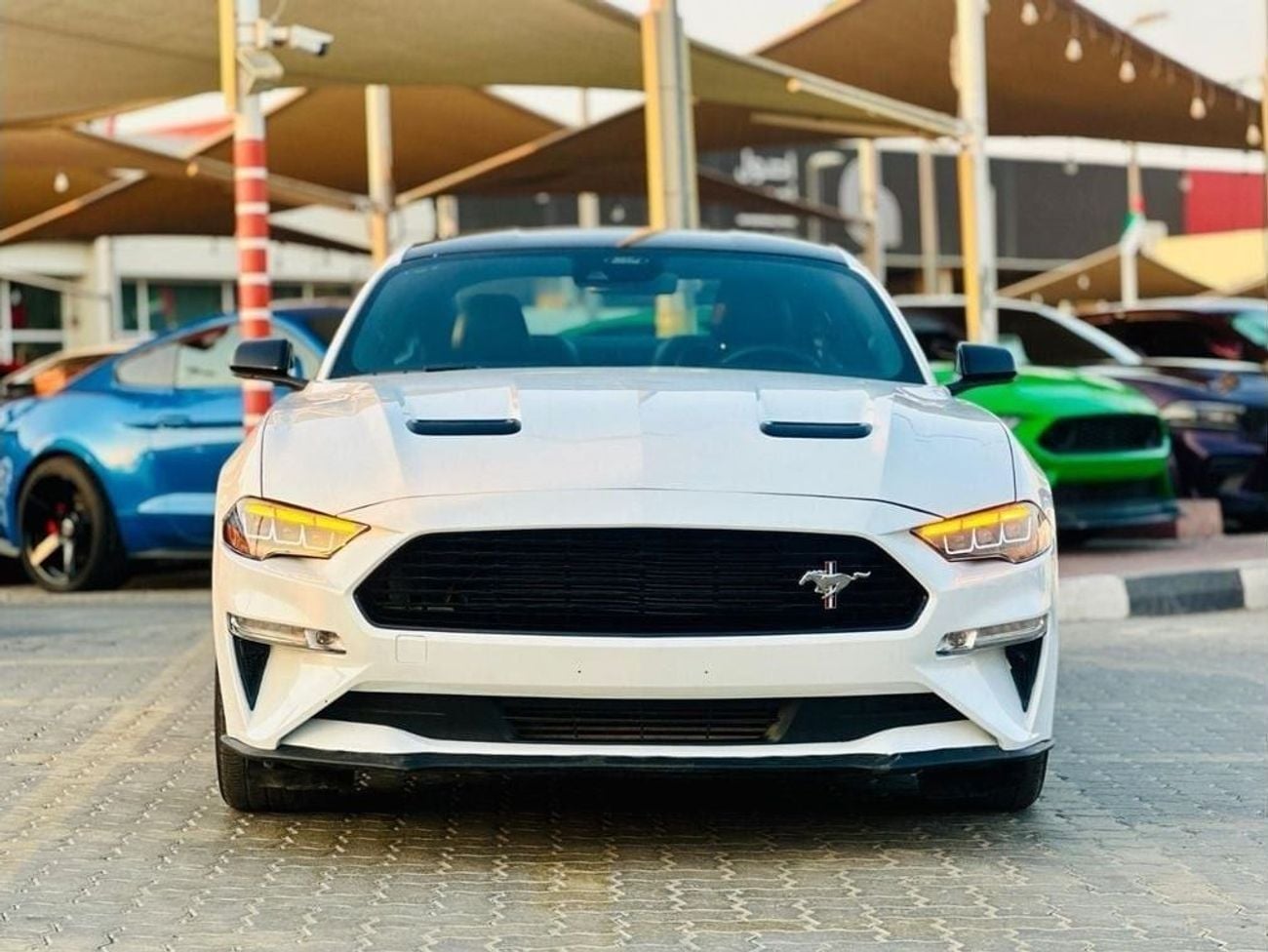 Ford Mustang ECOBOOST FASTBACK Monthly AED 1265/- | 0% DP | Blindspot | Touch Screen | # 12661S