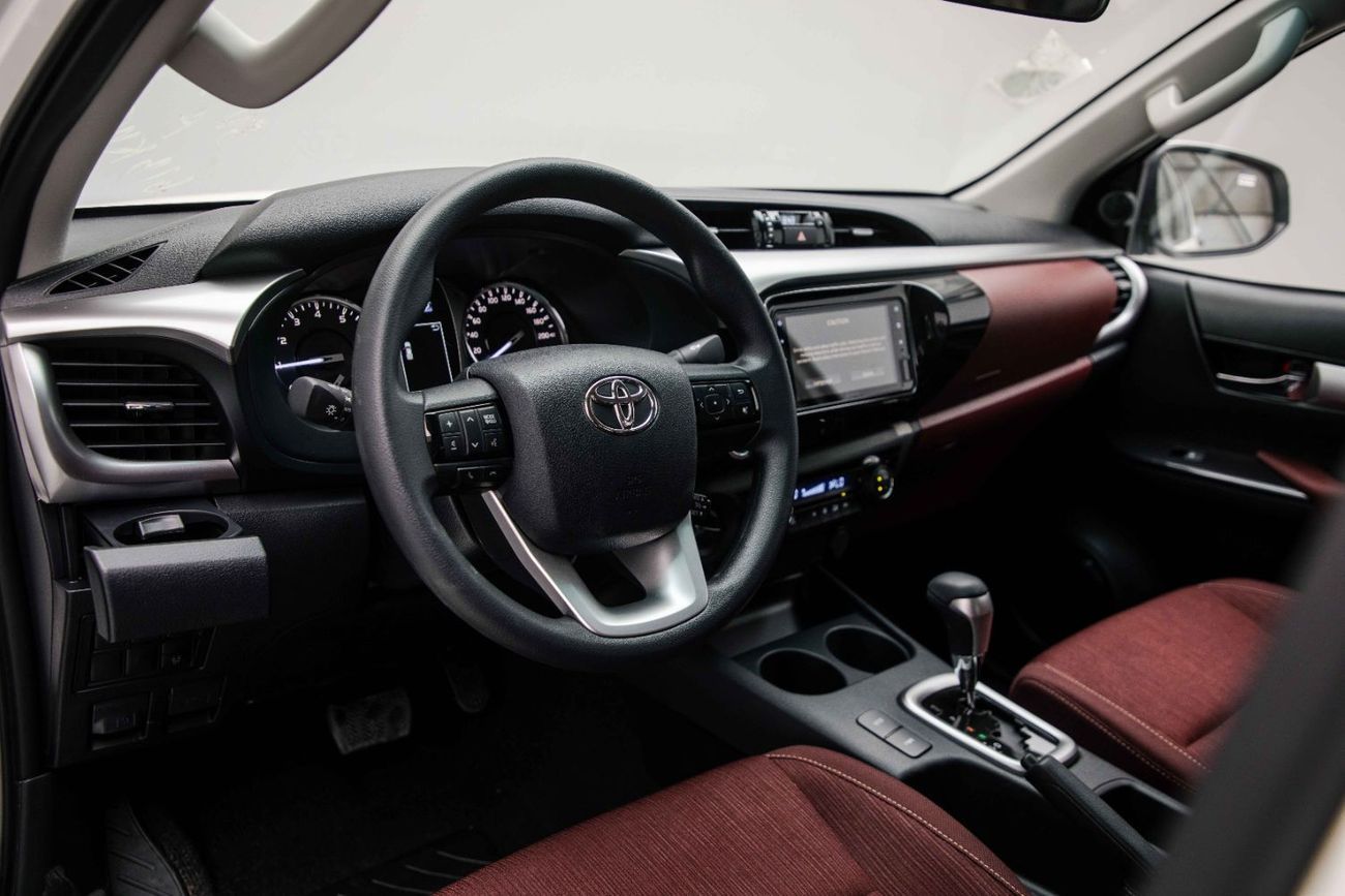 Toyota Hilux 2.7L - Super White Inside Red | Export Only