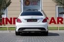 Mercedes-Benz C 200 Mercedes-Benz C200 AMG Pack 2017 GCC under Warranty with Flexible Down-Payment.