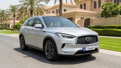 Infiniti QX50 LUXE 2021 | AED 973/Month | 0 DP | 30 Day Return | Warranty | Service History