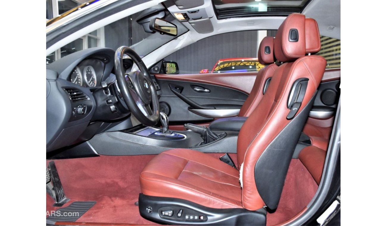 BMW 650i EXCELLENT DEAL for our BMW 650i ( 2008 Model ) in Black Color GCC Specs