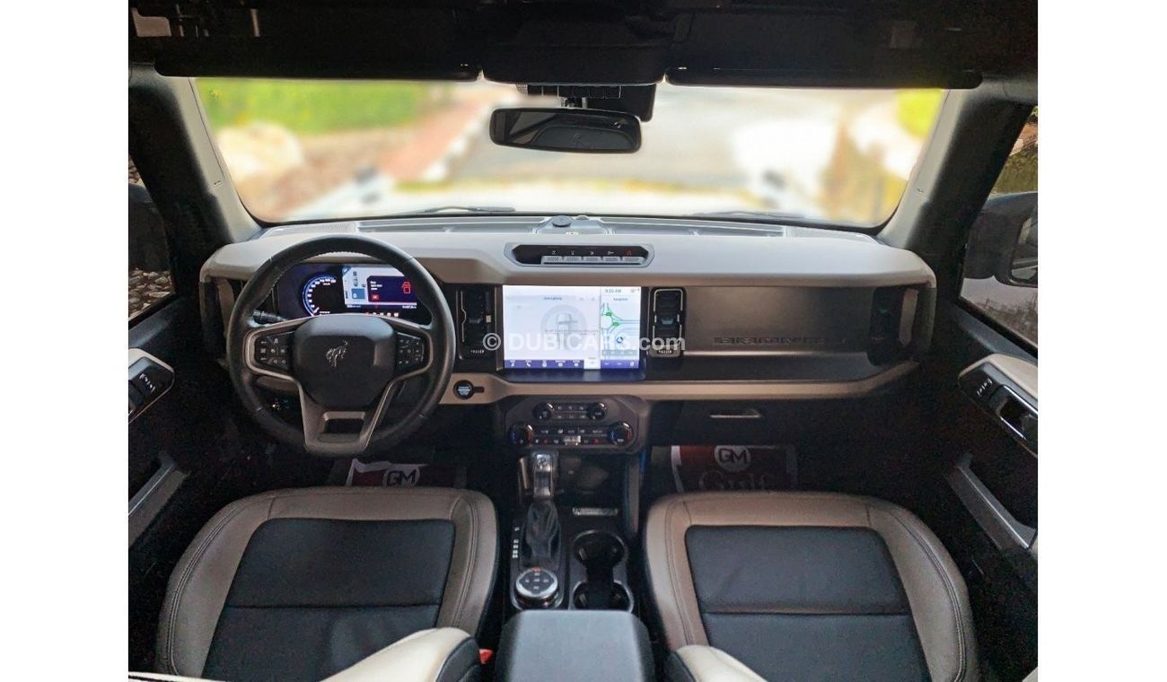 Ford Bronco Wildtrak Sasquatch -2.7L-6 CYL-UNDER WARRANTY-FULL AGENCY SERVICE-FULL OPTION-BANK FINANCE AVAILABLE