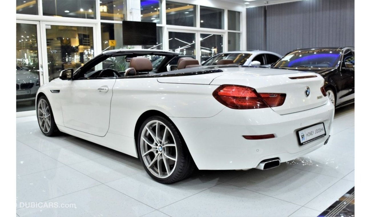 بي أم دبليو 650 EXCELLENT DEAL for our BMW 650i CONVERTIBLE ( 2011 Model ) in White Color GCC Specs