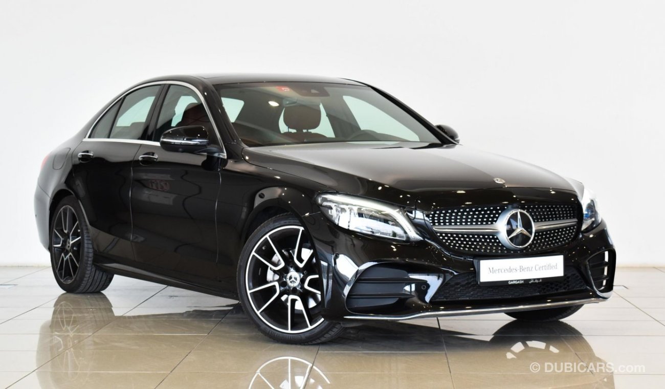 مرسيدس بنز C200 SALOON / Reference: VSB ***** Certified Pre-Owned with up to 5 YRS SERVICE PACKAGE!!!