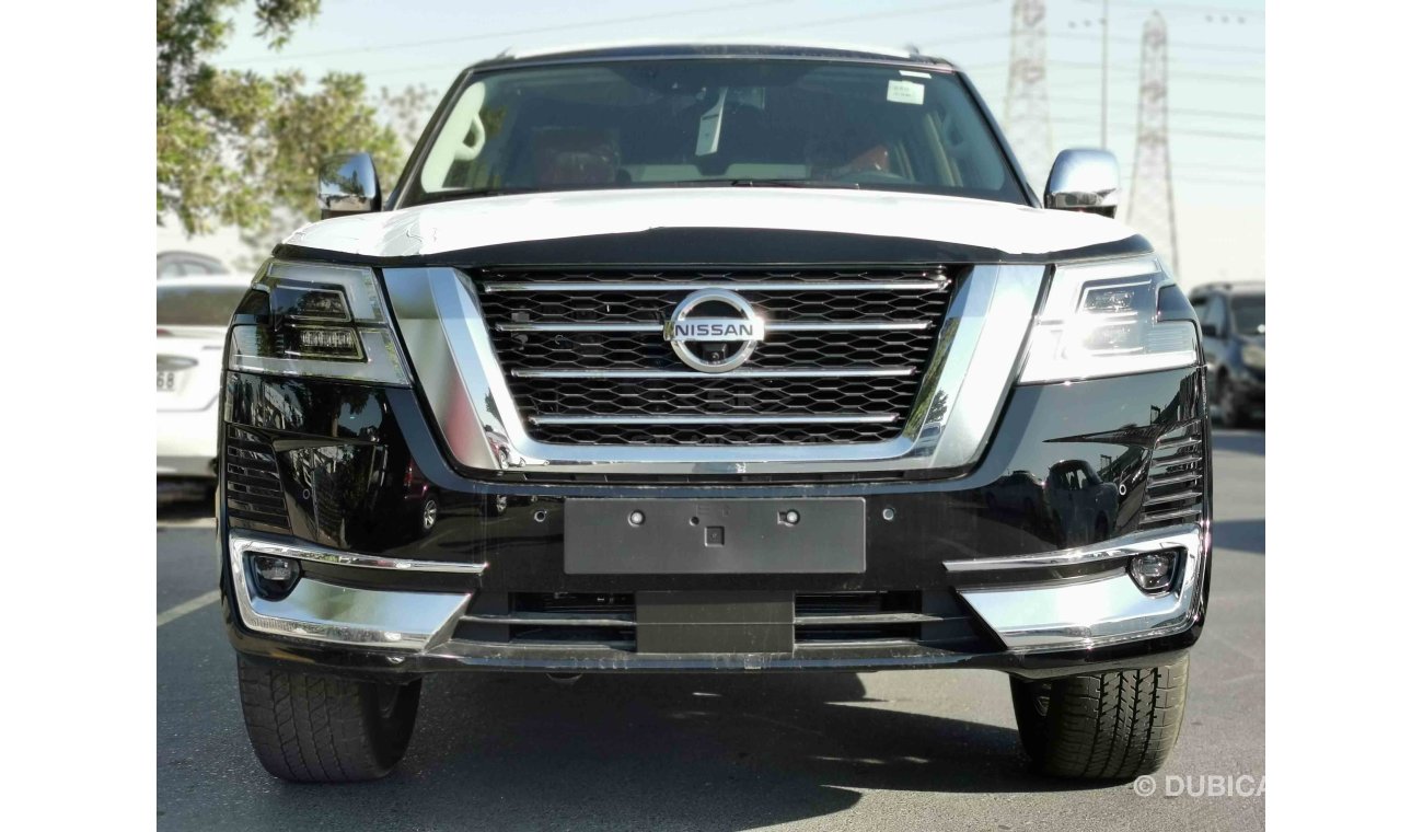 نيسان باترول 5.6L V8 PETROL, 20" RIMS, CLIMATE CONTROL, DRIVER MEMORY SEAT, HEATED SEATS (CODE # NPFO01)