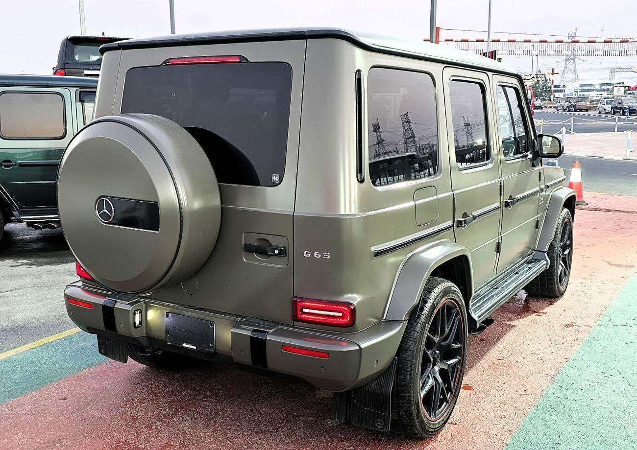 مرسيدس بنز G 63 AMG Used Mercedes AMG G63  4.0L V8 BiTurbo Full Option Mut Brown  Color 2021 Model