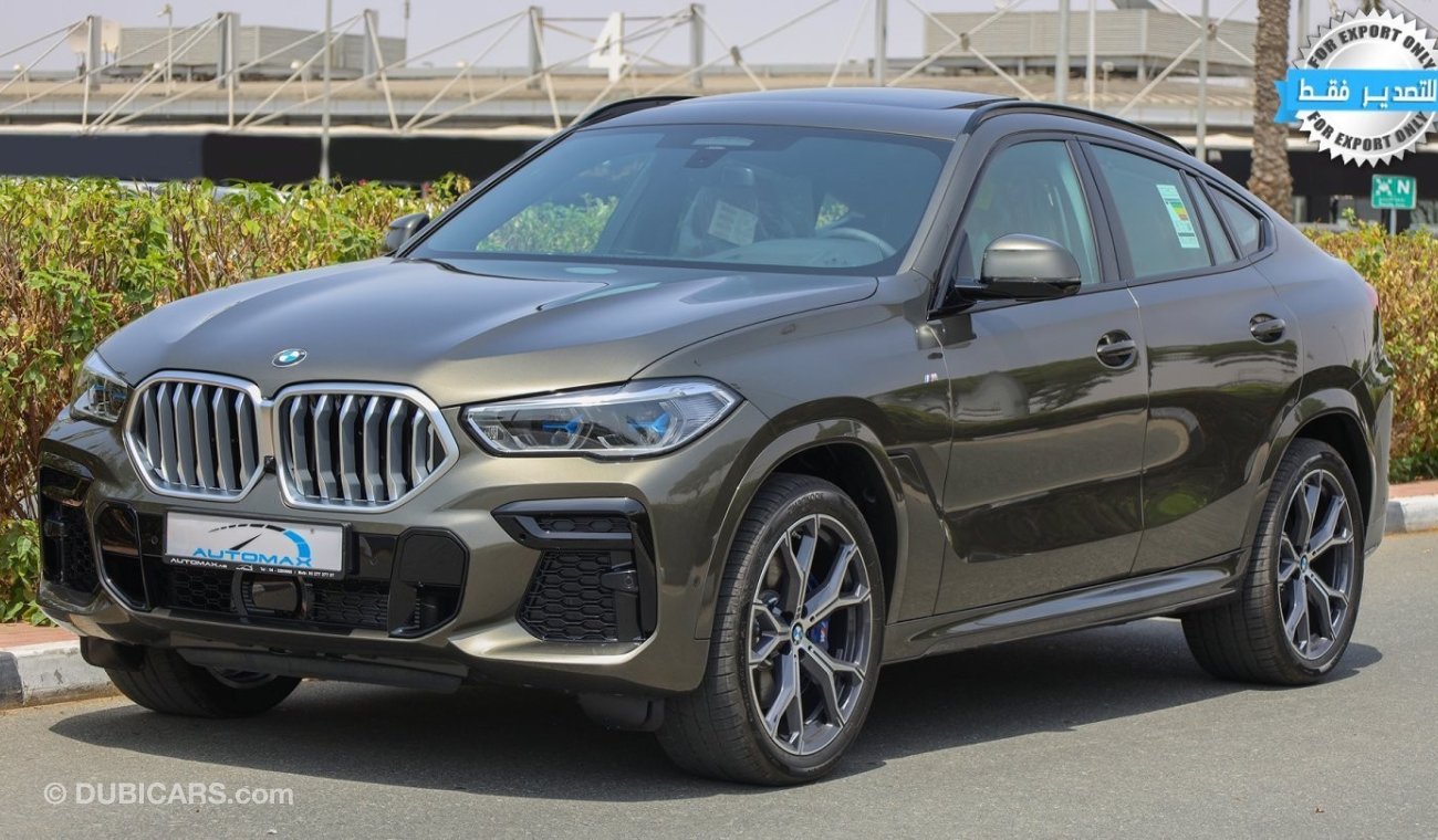 BMW X6 XDRIVE40I 3.0L V6 AWD , CARBON FIBER , 2023 , GCC , 0Km (ONLY FOR EXPORT)