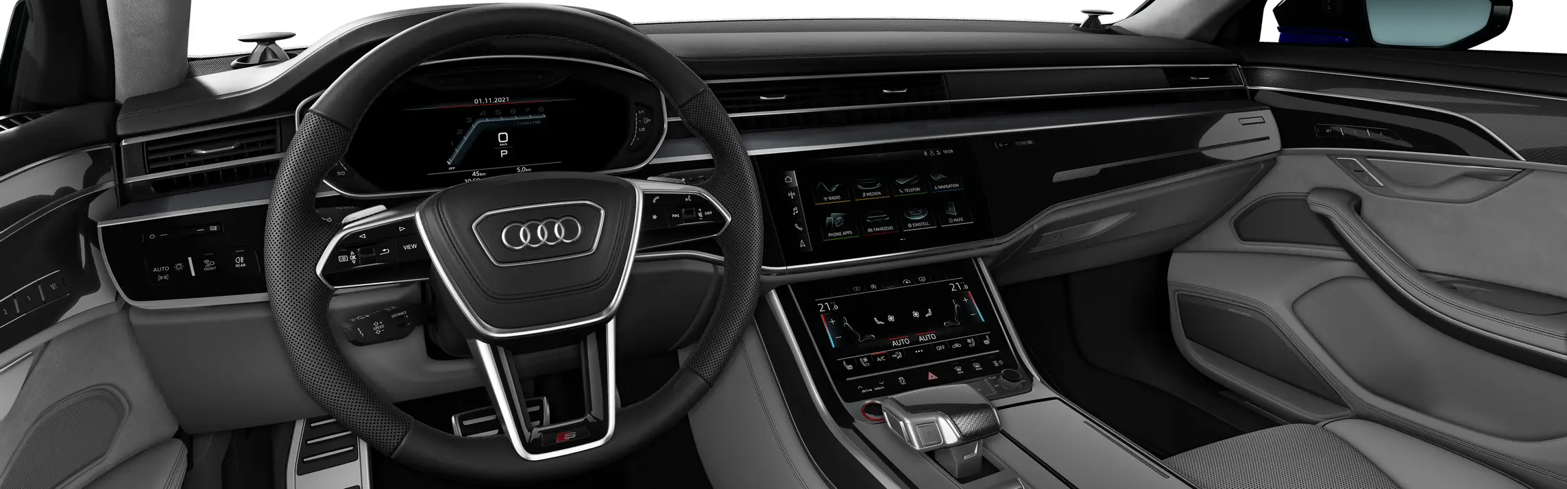 أودي S8 interior - Cockpit