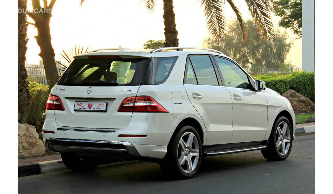 مرسيدس بنز ML 350 EXCELLENT CONDITION - FULLY SERVICED GARGASH