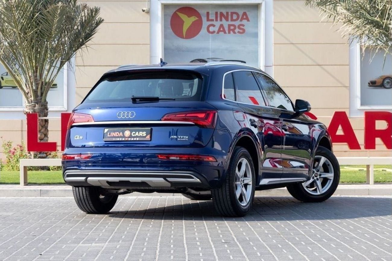أودي Q5 45 TFSI Quattro 2.0L Audi Q5 45TFSI Quattro 2022 GCC under Agency Warranty and Service Contract with