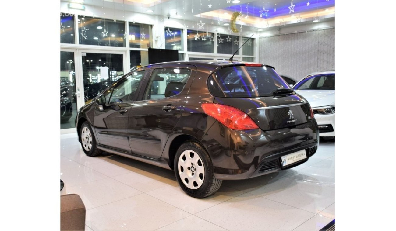 Peugeot 308 ORIGINAL PAINT ( صبغ وكاله ) Peugeot 308 ( 2012 Model! ) in Brown Color! GCC Specs