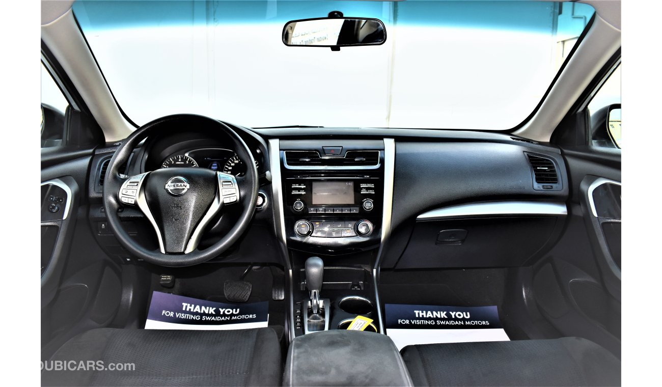 Nissan Altima 2.5L SV 2016 GCC SPECS DEALER WARRANTY
