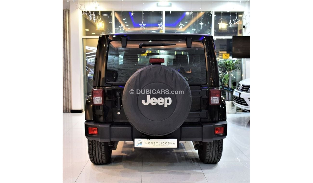 Jeep Wrangler AMAZING Jeep Wrangler SAHARA 2013 Model!! in Black Color! GCC Specs