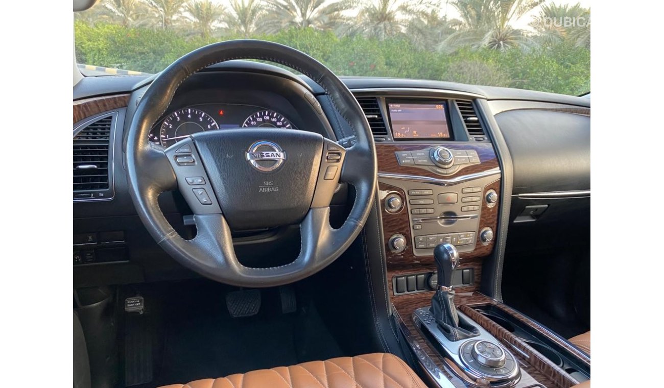 Nissan Patrol SE T1 Nissan Patrol 2016 GCC V8 Oridinal Paint - Perfect Condition - Accident Free