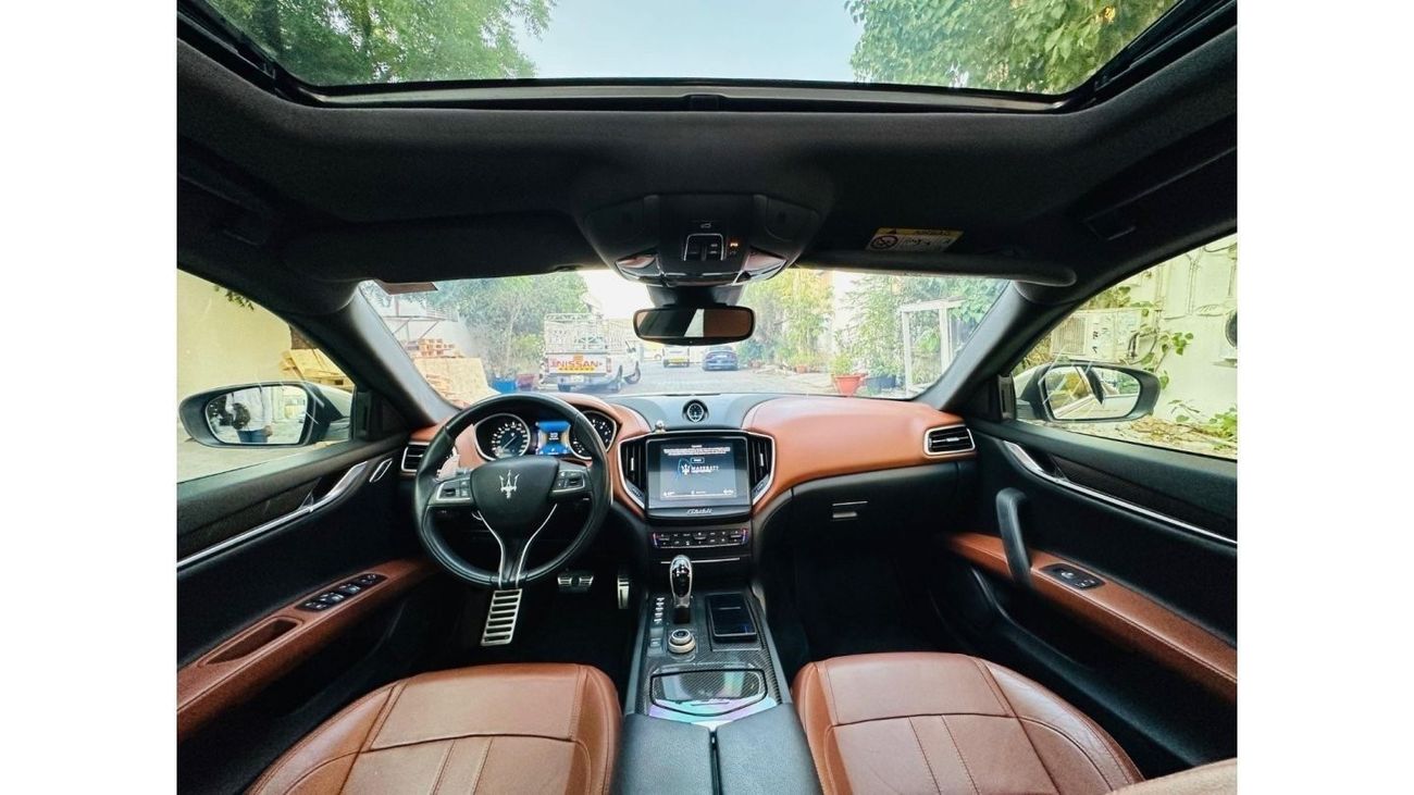 Maserati Ghibli S Q4 AED 1,16 PM | MASERATI GHIBLI 3.0L V6 | GCC SPECS | ORIGINAL PAINT | MINT CONDITION